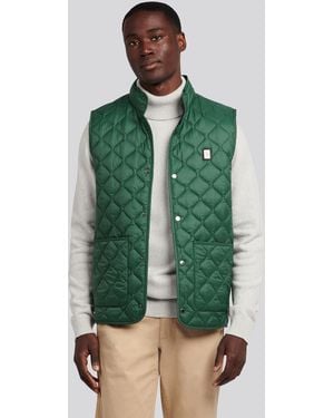 U.S. POLO ASSN. U. Polo Assn. Onion Quilt Lightweight Gilet - Green