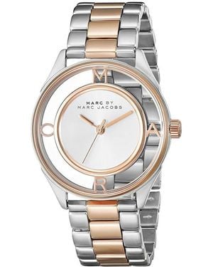 Marc Jacobs Mbm3418 Tether Rose Watch - Metallic