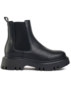 V.Gan Vegan Russ Chelsea Boots - Black