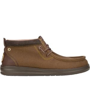 HEYDUDE Dark Wally Mid Gripr Boots - Brown