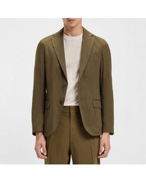 BOSS Khaki Linen Blend Hanry Blazer - Green