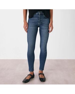 Whistles Stretch Sculpted Skinny Jeans - Blue