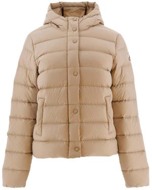 J.O.T.T Jane Down Hooded Jacket Plain - Natural