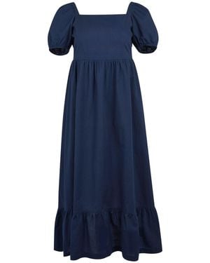 Regatta Midi Dress Emilrah Cotton - Blue