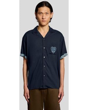 Lyle & Scott Short Sleeve Laundry Shirt - Blue