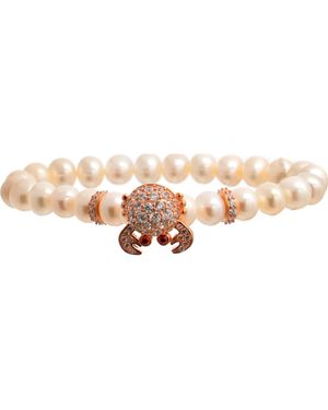 Lancaster Jla-Br-Crab-2-Wh Ladies Bracelet - Natural