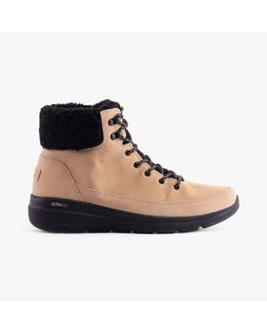 Skechers Light 16677/Ntbk Ankle Flat Ankle Boots - Black