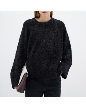 Inwear Furry Yelena Pullover - Black