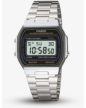 G-Shock Vintage & Digital Display Watch A164Wa-1Ves - Metallic