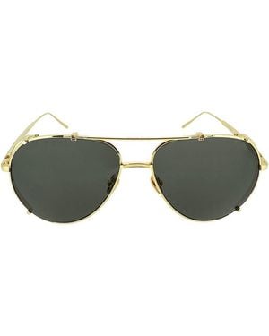 Linda Farrow Newman Sunglasses 6286 Lfl1039C2Sun - Brown