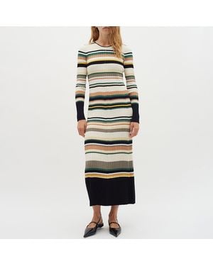 Inwear Stripe Paja Ribbed Dress - Multicolour