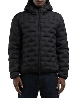 Replay Quilted Jacket - Black