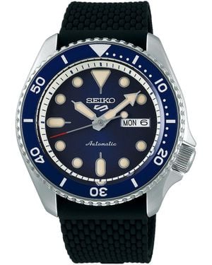 Seiko 5 Sports Srpd71K2 Dial Automatic Watch - Black