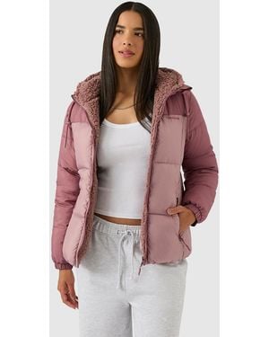 Reebok Reversible Puffer Sherpa - Multicolour