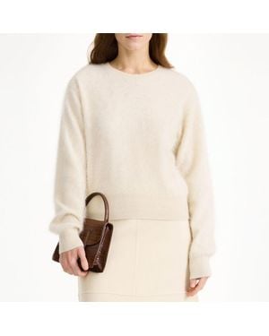 By Malene Birger Cream Cashmere Mantea Jumper - Natural