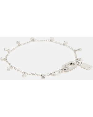 AllSaints Ria Mini Stud Bracelet - White