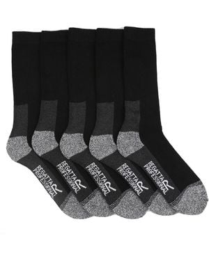 Regatta Boot Socks Cotton - Black