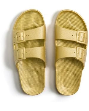 FREEDOM MOSES Scented Flat Sliders - Yellow