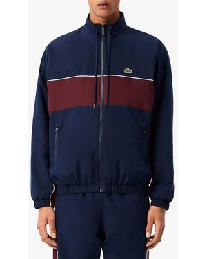 Lacoste Stand Collar Jacket - Blue
