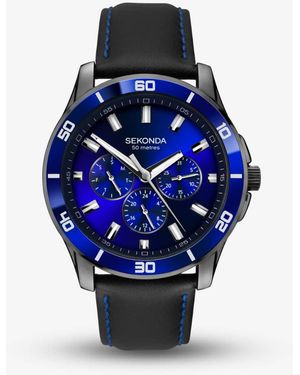 Sekonda Sports Midnight & Gunmetal Watch 1634 - Blue