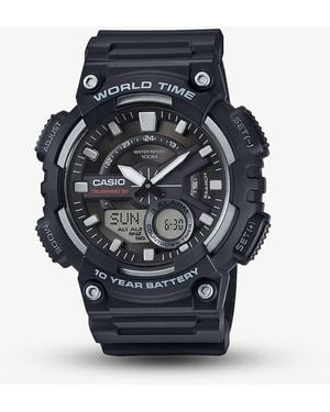 G-Shock Collection Telememo Watch Aeq-110W-1Avef - Black