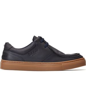 Base London Dalston Wallabe Shoe - Blue