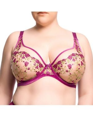 Dita Von Teese Rosewyn Full Cup Bra - Pink