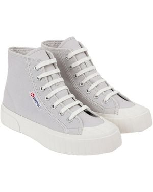 Superga High Tops 2696 Mixed/Avorio - Grey