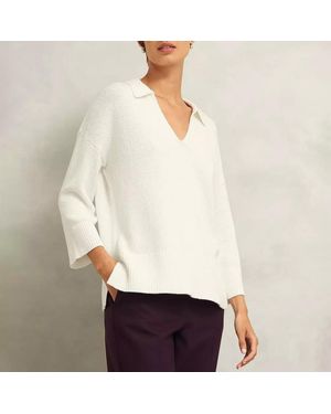 Hobbs Ivory Madelyn Jumper - White