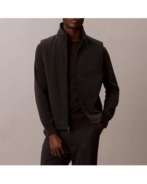 Calvin Klein Technical Twill Gilet - Black