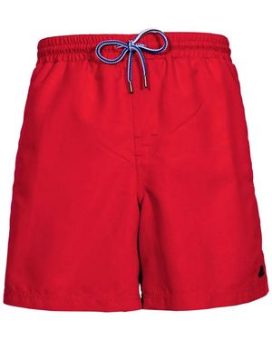 Trespass Swim Shorts Granvin Polyester - Red