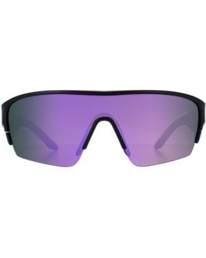 Dragon Sunglasses Tracer X 41091-017 Matte Lumalens & Spare - Purple