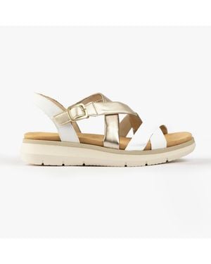 Remonte D2K53-91 Flat Sandals - White