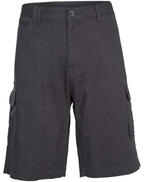 Trespass Cargo Shorts Rawson Cotton Charcoal - Grey