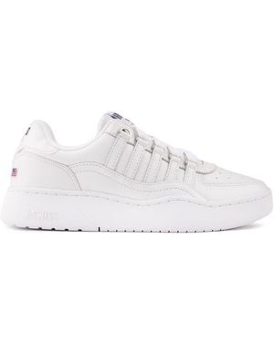 K-swiss K-Swiss Cannoncourt Leather Trainers - White