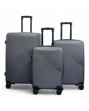 Infinity Luggage Hardshell Robust Suitcases - Blue