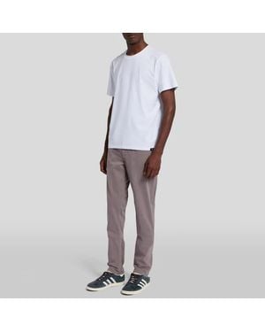 7 For All Mankind Slimmy Tapered Stretch Trousers - Grey