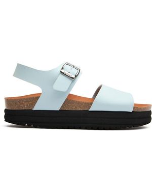 V.Gan Vegan Clove Footbed Sandals - Blue
