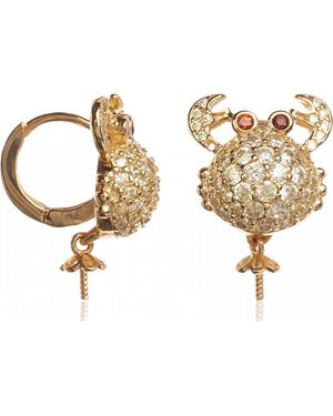 Lancaster Jla-Ear-Crab-6 Ladies Earrings - Metallic