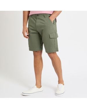 Crew Cotton Cargo Shorts - Green