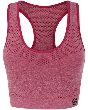 Dare 2b Sports Bra Don'T Sweat It Ii Polyamide Berry Marl - Pink