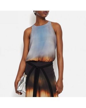 Jigsaw Modern Tie Dye Tank - Blue