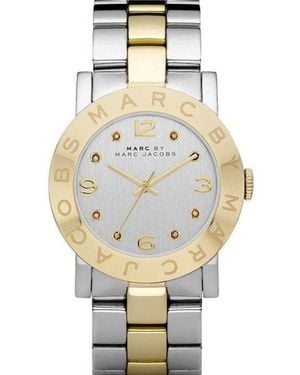 Marc Jacobs Mbm3139 Amy Two-Tone Ladies Watch - Metallic