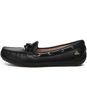 EVER AU Grebes Leather Loafer - Black