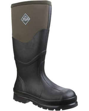 Muck Boot Chore 2K All Purpose Farm And Work Boot Moss/Moss - Black