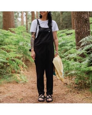 Passenger Meadows Organic Cotton Dungarees - Green