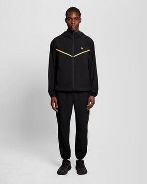 Lyle & Scott Stripe Cuffed Joggers - Black