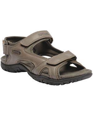 Regatta Sandals Haris Polyester Walnut/Tree Top - Brown