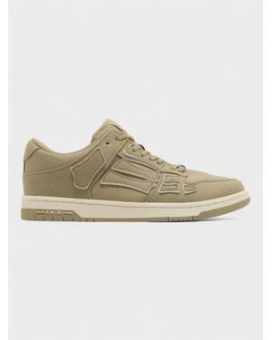 Amiri Chunky Canvas Skel Top Low - Natural