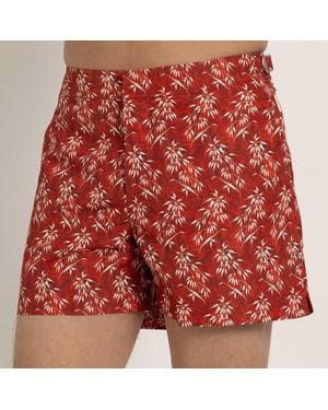 Orlebar Brown Summer/ Sand Setter Bamboo Swim Shorts - Red